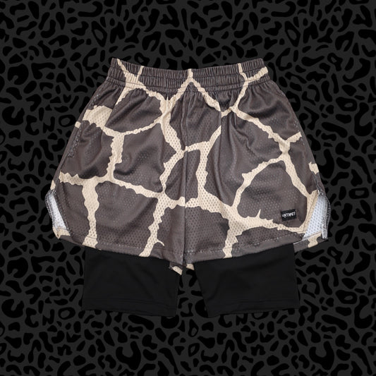 Giraffe Mesh Shorts