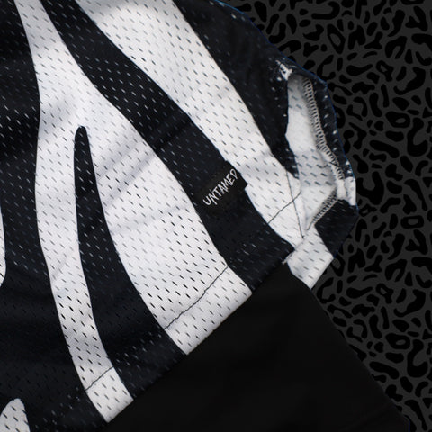 Zebra Mesh Shorts