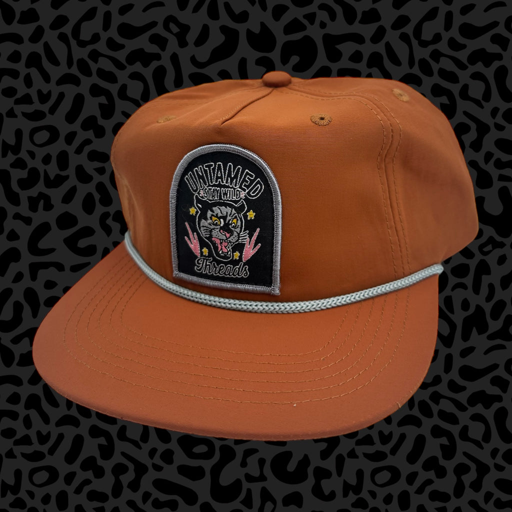 Stay Wild Hat- Rust