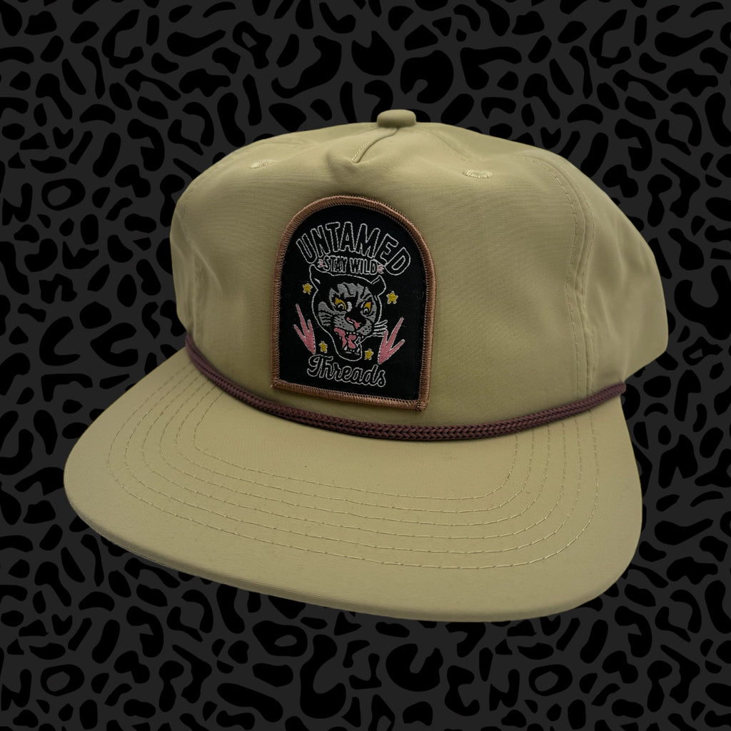 Stay Wild Hat- Tan/Sage